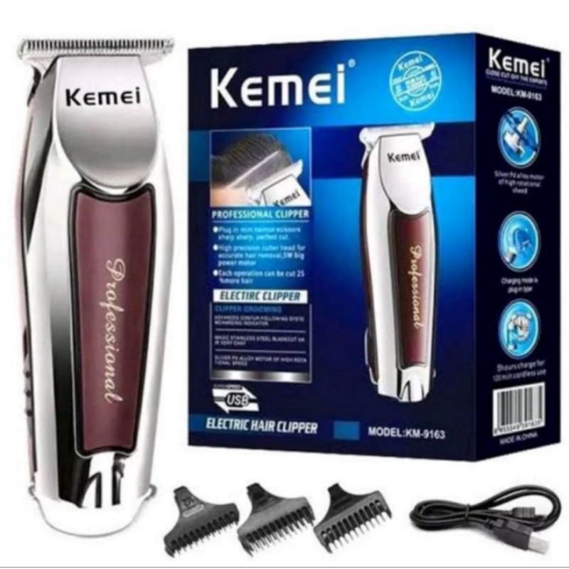 Kemei 9163 kemei km 9163 trimmer dual speed original