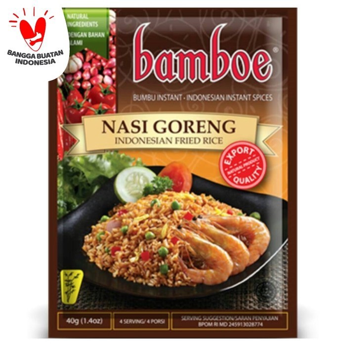 

BAMBOE BUMBU NASI GORENG 40 Gram