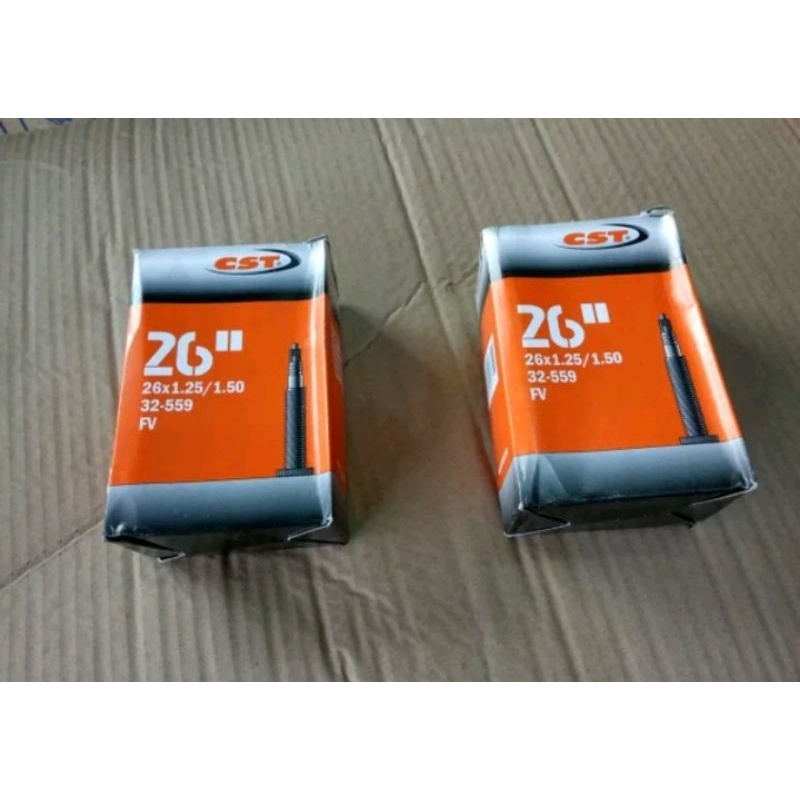 Ban dalam sepeda 26 x 1.25 /1.50 Cst original AB