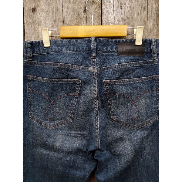 calvin klein straight fit jeans second original