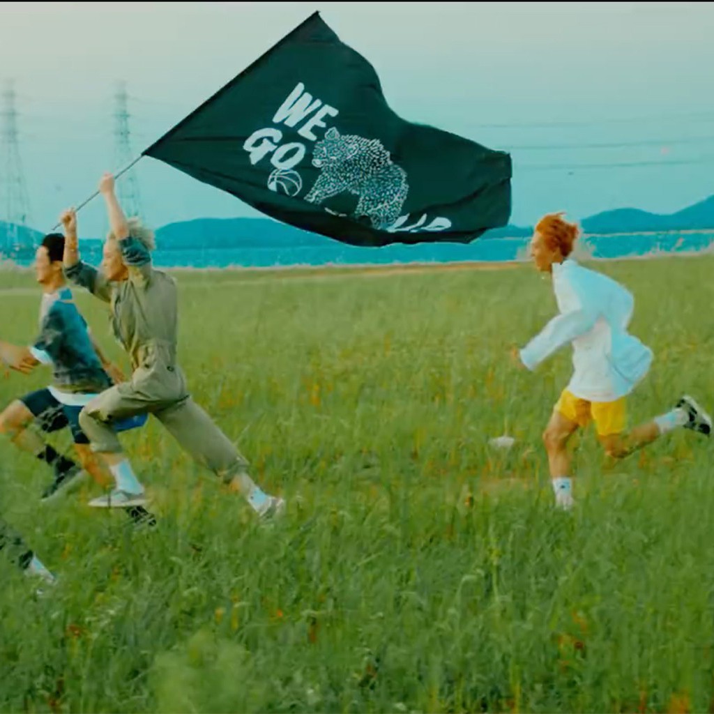 Tapestry Fabric Bendera Poster Kain Flag NCT Dream We Go Up Coyote