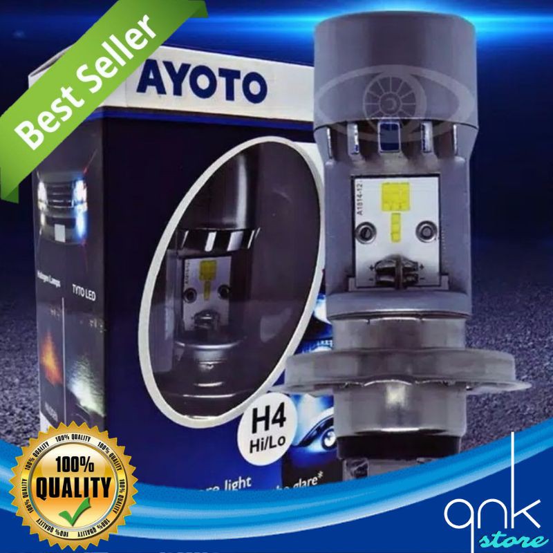 Lampu LED H4 / HS1 Mobil 30w Lampu Utama Lampu Depan LED Mobil Lampu LED Mobil Lampu LED Ayoto