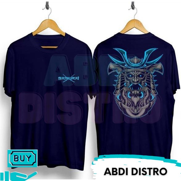 C59 / SAMURAII X BLUE / KAOS PRIA / KAOS DISTRO / KAOS MURAH PRIA