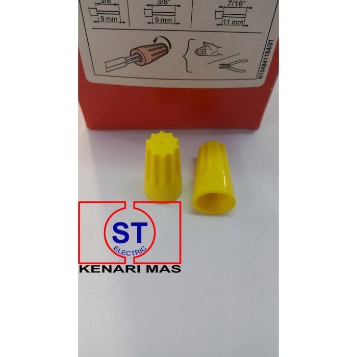 Gilaa Lasdop Legrand / 034351 / Lasdop 4Mm Kuning / Lasdop Kuning / Lasdop 4 Diskon