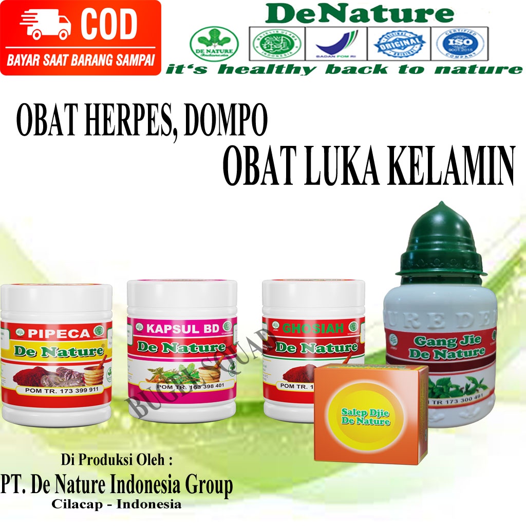 Obat herbal Luka kelamin, Kuitl Dalam Miss V, Bisul, Herves, Dompo, Lecet kelamin