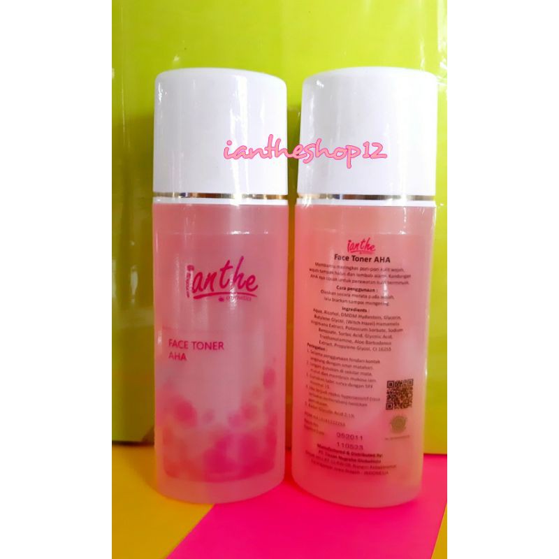 Ianthe Face Toner AHA