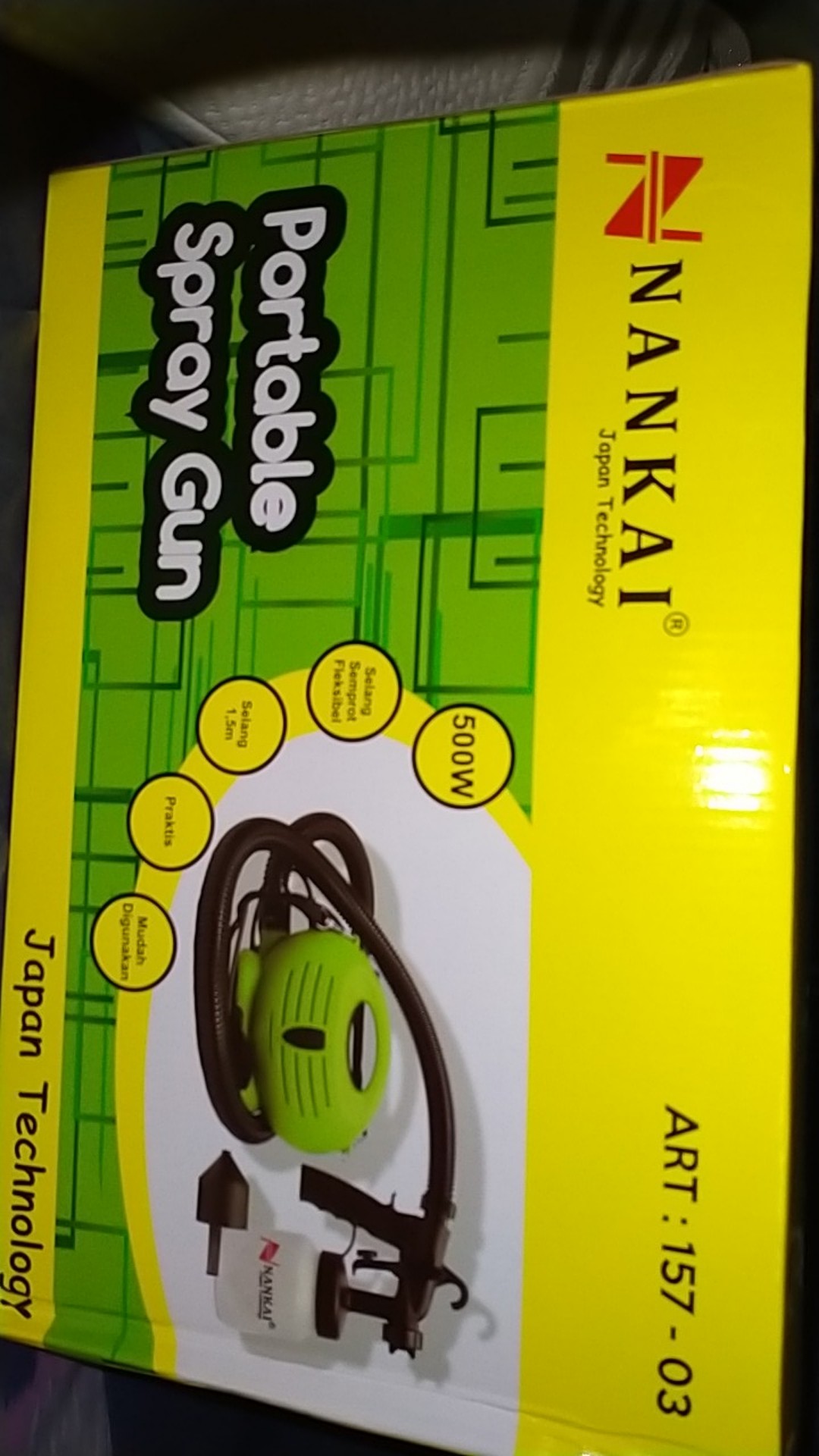 Original Nankai Spray Gun Elektrik 800ml - Nankai Portable Spray Gun