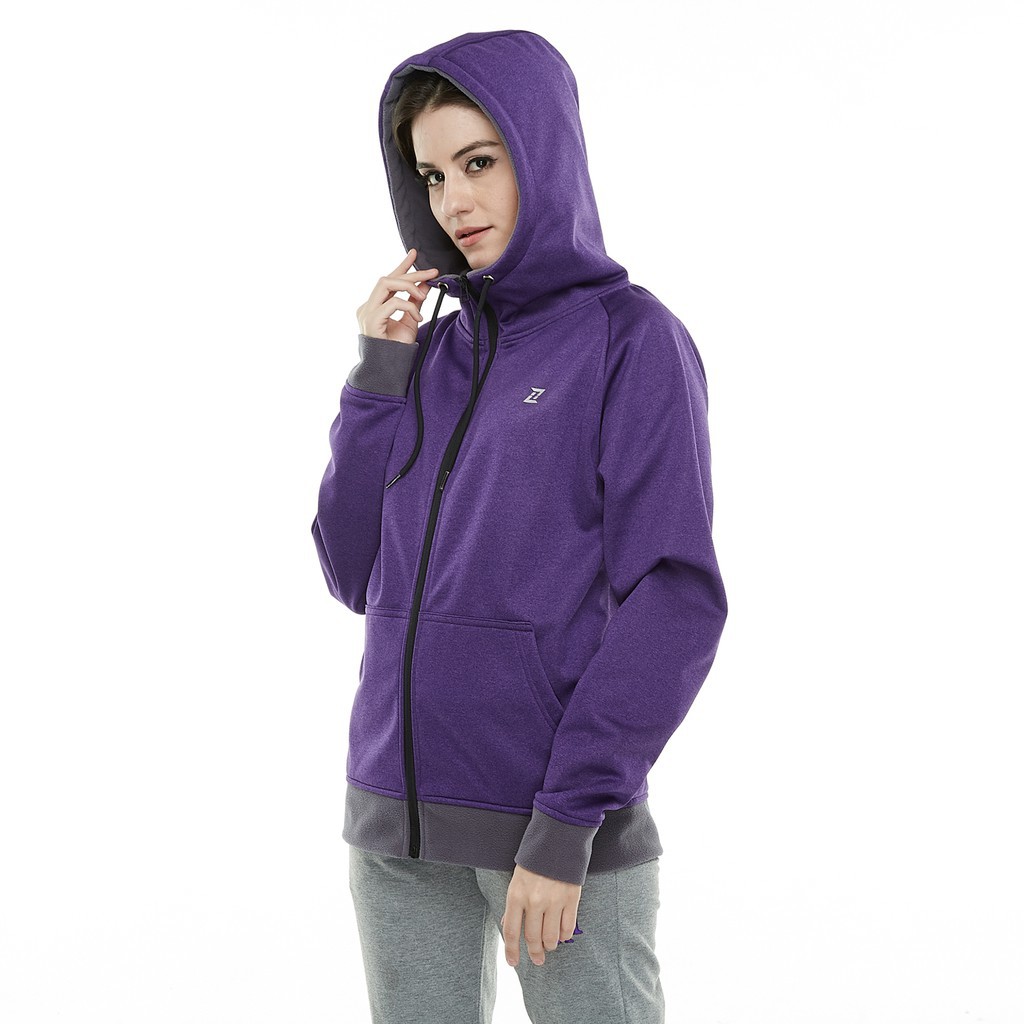 Zoleka Alika Jaket Hoodie Sport Packable Wanita