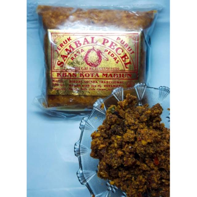 

Sambal Pecel "Jeruk Purut" Asli Madiun