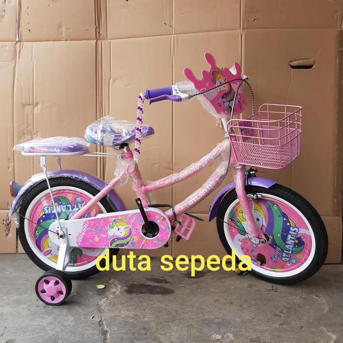 sepeda anak perempuan 18 inch