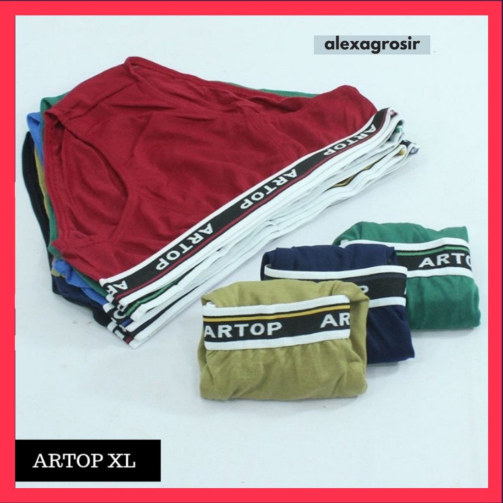 Undies Celana Dalam Pria Polos Merk Artop celana dalam pria artop murah size M L XL