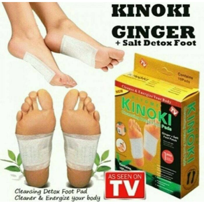 Maxxim - Kinoki Detox Koyo Tempel Kaki Gold Emas 1 box isi 10 pcs