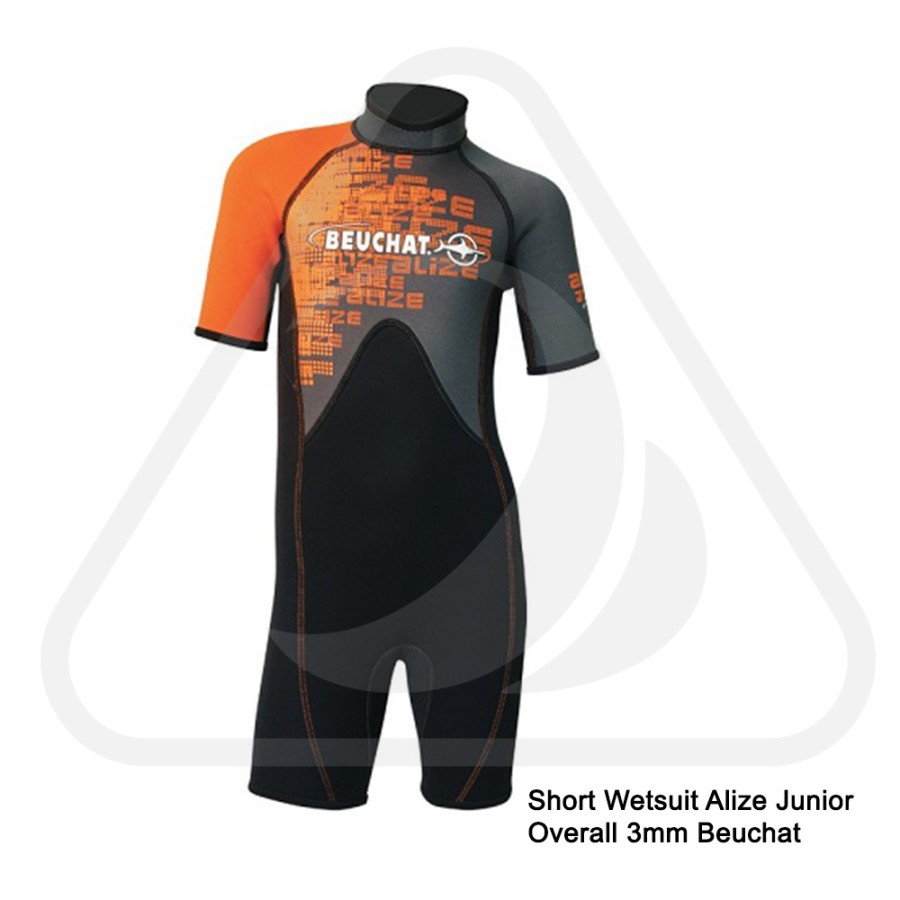 Short Wetsuit Beuchat Alize Junior 3mm Baju Selam Anak Kids