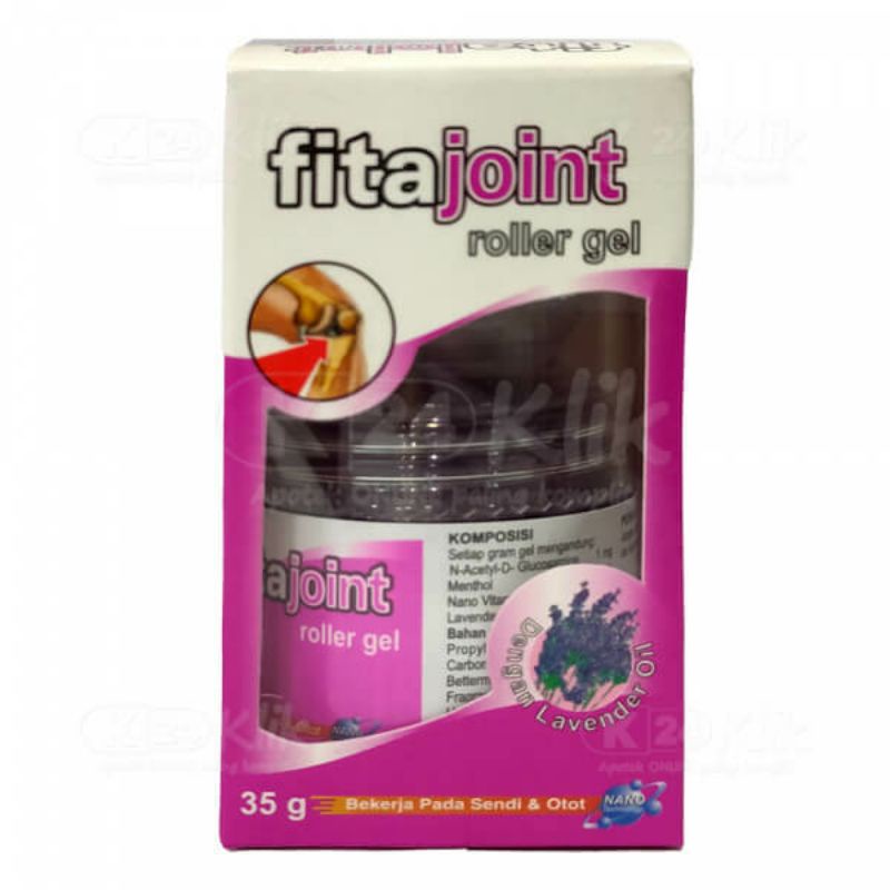 FITAJOINT ROLLER GEL Pereda nyeri sendi oles praktis mudah di bawa kemanapun