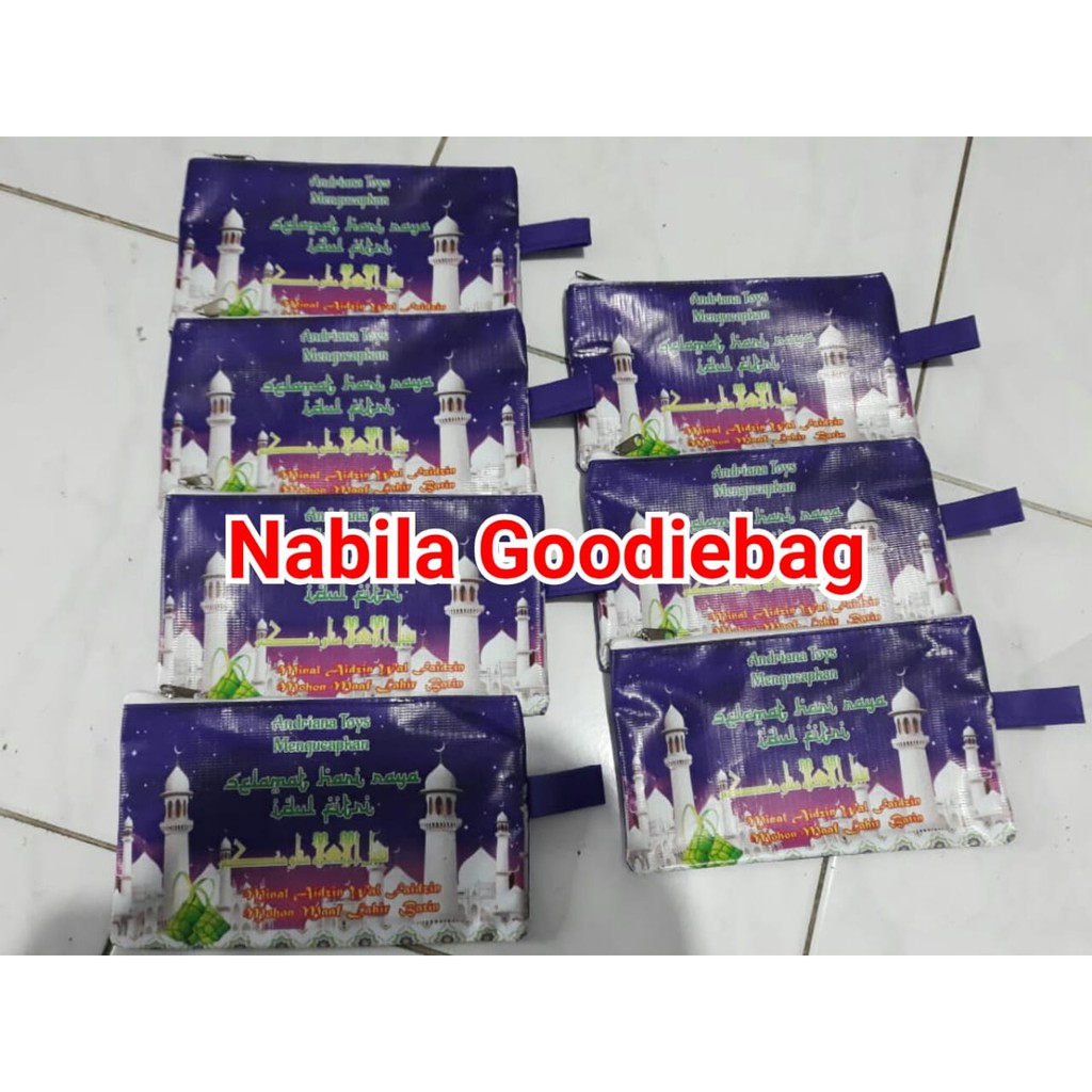 

goodiebag parcel lebaran dompet souvenir hari raya idul fitri