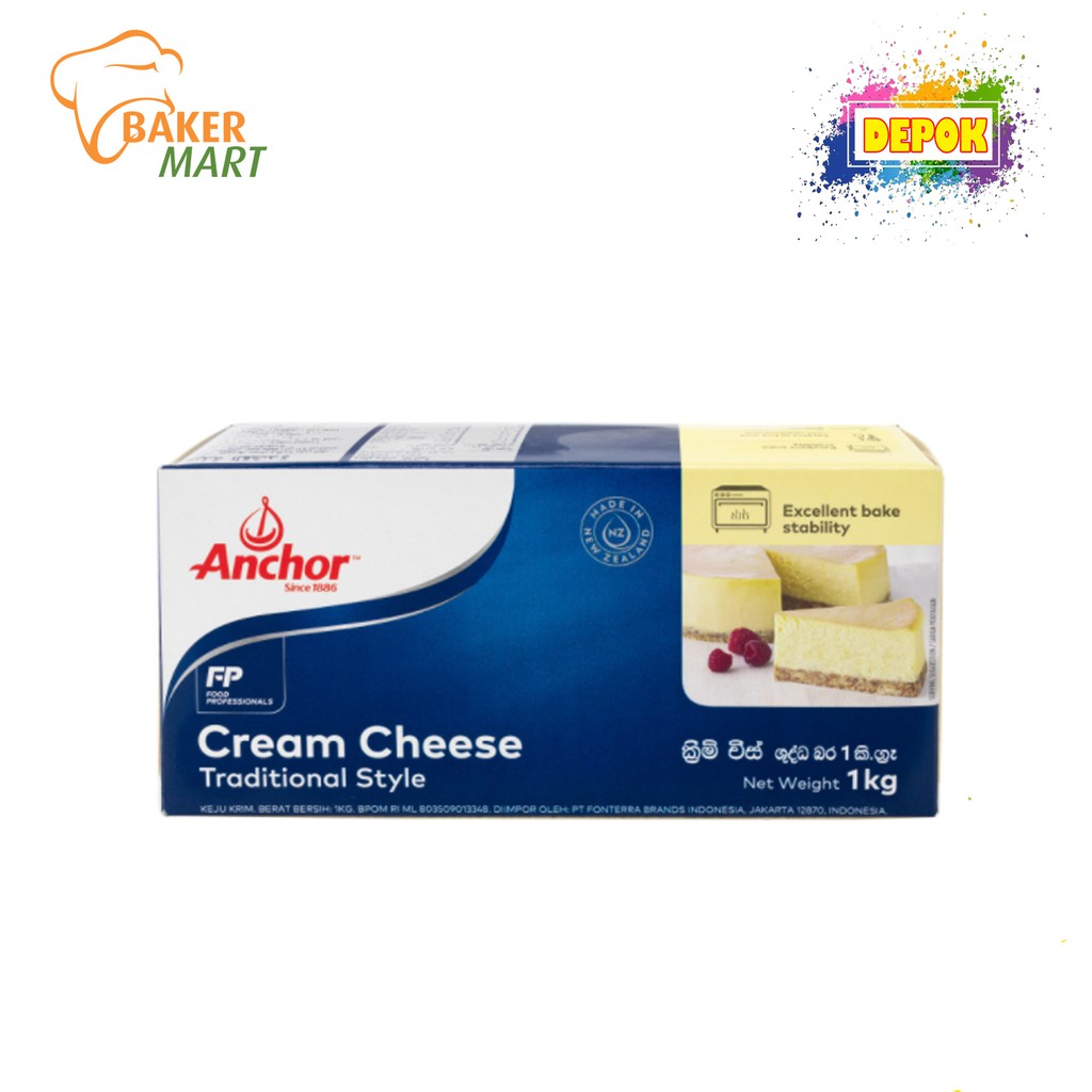 

Anchor Cream Cheese 1kg