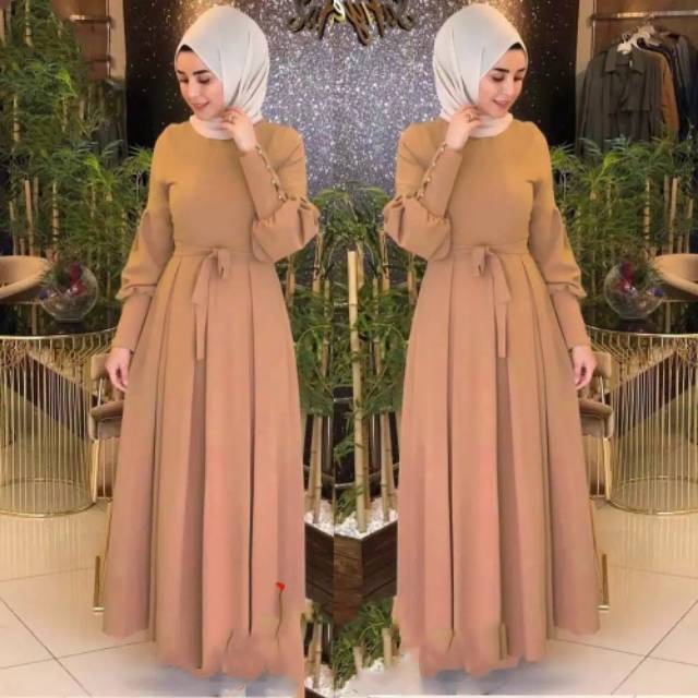 Audy maxy baju gamis pakaian wanita dress fashion muslim