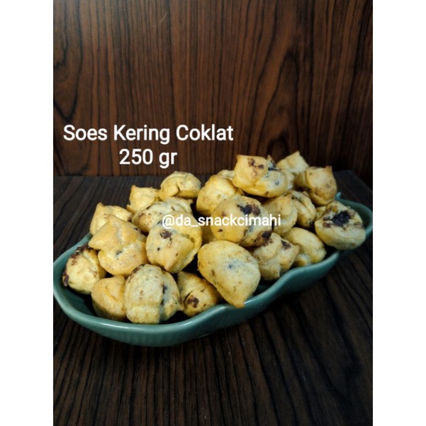 

Soes Kering Coklat 250 gr | Cemilan #da_snackcimahi