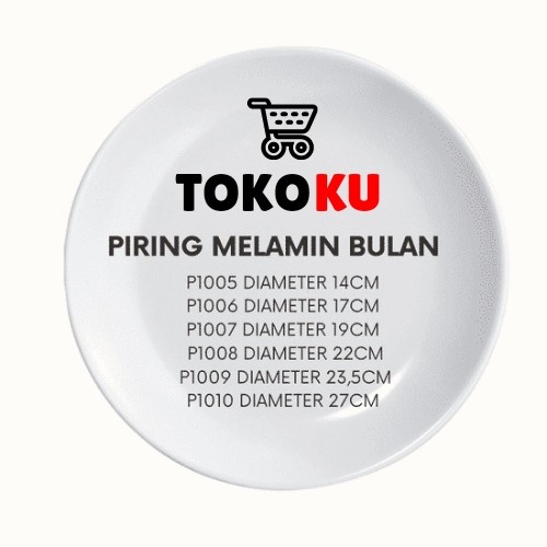 GOLDEN DRAGON PIRING MELAMIN BULAN