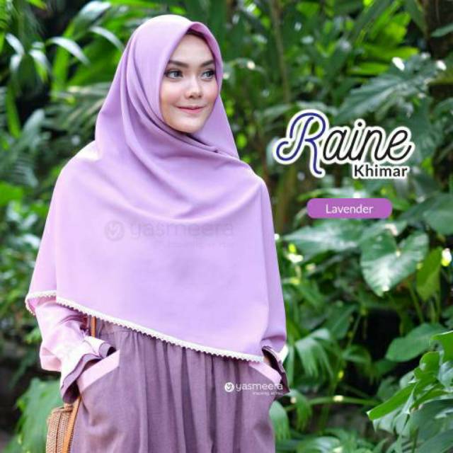 Raine Khimar yasmeera /Khimar instan /Khimar segiempat instan