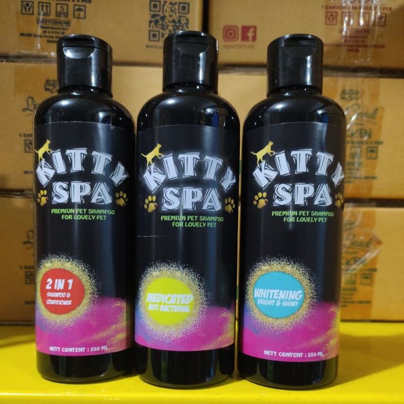 shampoo kitty spa shampoo kucing 250ml