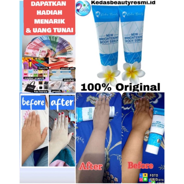 Garansi ORIGINAL PAKET GLOWING FLEK JERAWAT kedas beauty skincare