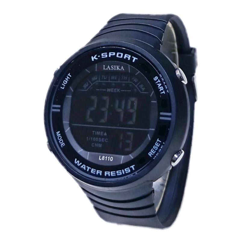 [alfis] Jam Tangan Pria Bulat Anti Air Murah / Jam Tangan Pria Digital Anti Air