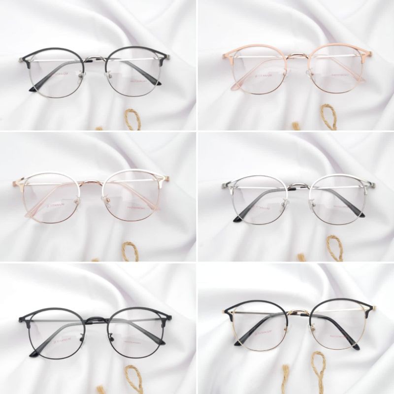 Frame Kacamata Wanita Lensa Fotocromik Plano 9029