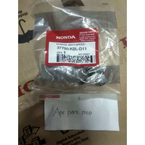sensor spedometer beat led k1a, pcx 160, scoopy new k2f  ori ahm 37700K0LD11