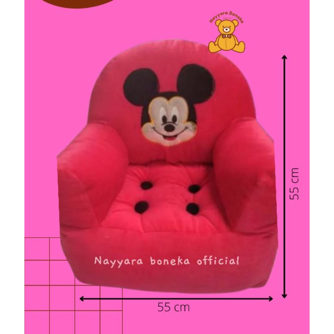 Boneka Sofa Jumbo Karakter 80 cm SNI