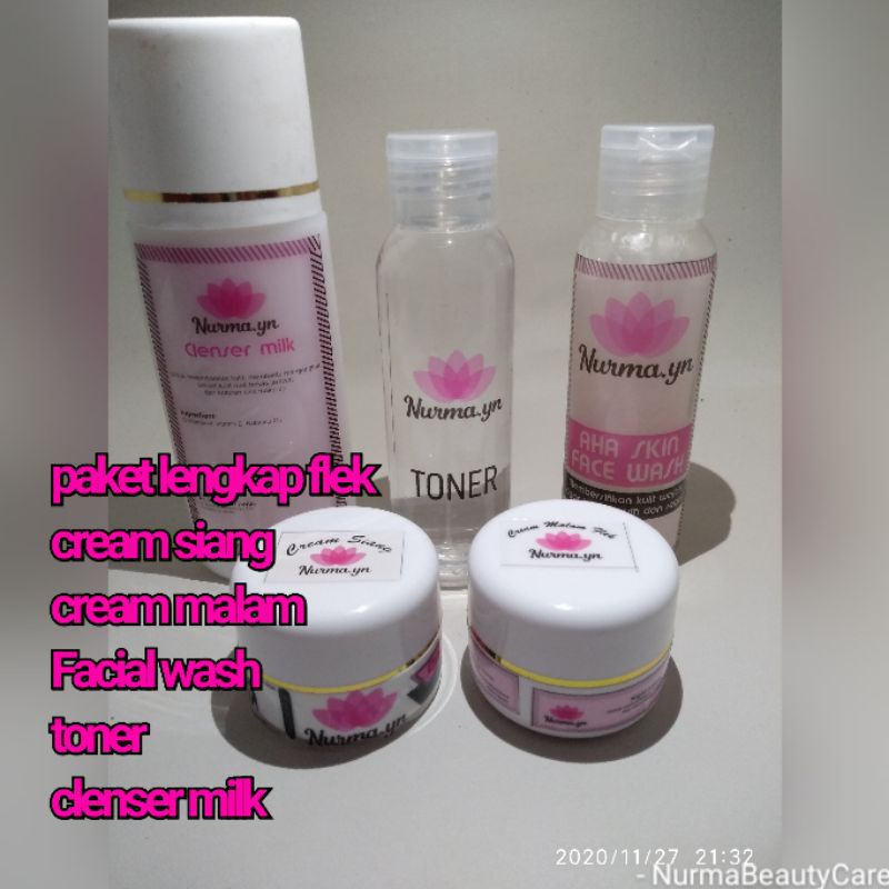 Nurma.Yn Skincare Paket Lengkap Flek