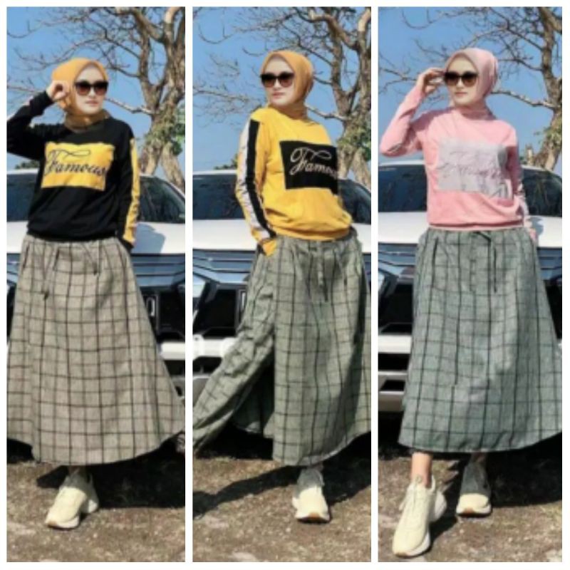 SET YANTED KOTAK ZARA/SETELAN WANITA/SETELAN TERKINI