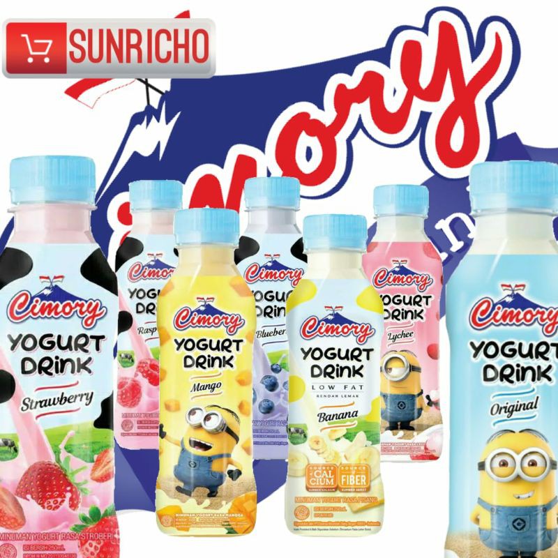 Jual Cimory Yogurt Drink Kemasan Botol 250 ml Shopee Indonesia