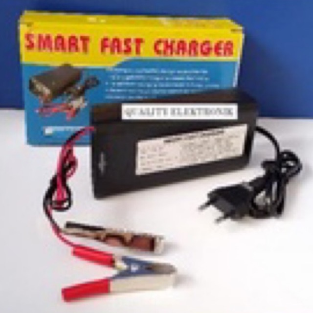 CHARGER AKI FAST CHARGER 12Volt 10Ampere SMART AHS1210