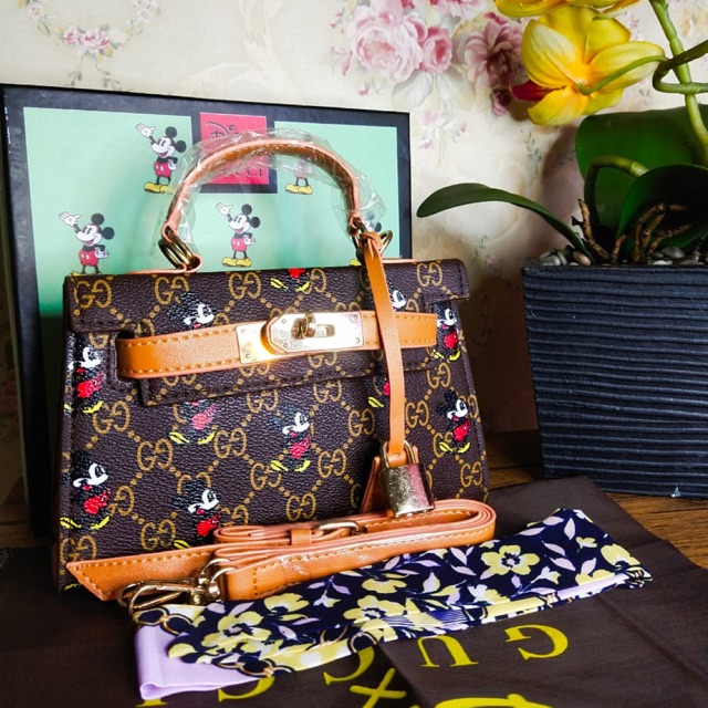Tas Ala Gucci Mickey Set Box