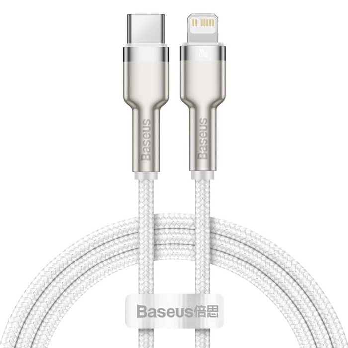 BASEUS Kabel Cafule Series Metal Data Cable Type-C to iP 20W 2m/1m - CATLJK