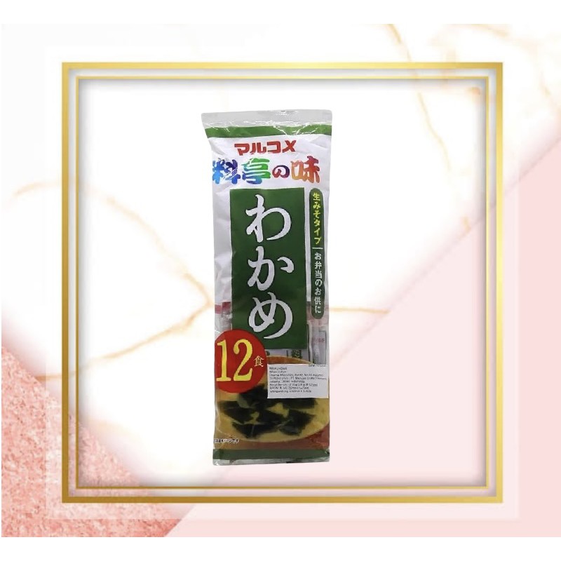 

Bumbu Marukome Sokuseki Nama Miso Wakame 216 Gram