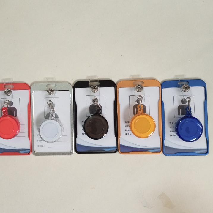 

Borong Murah ID Card Holder Alumunium dengan Yoyo Tarik