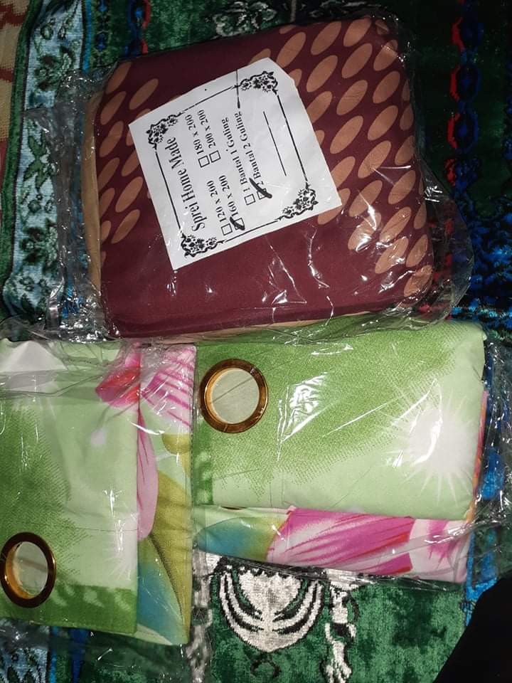 Grosir Seprei Homemade Motif Bunga Green Pink Murah Berkualitas