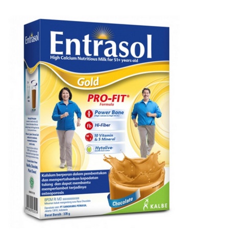 

ENTRASOL GOLD CHOCOLATE 350G / SUSU TINGGI KALSIUM TERMURAH
