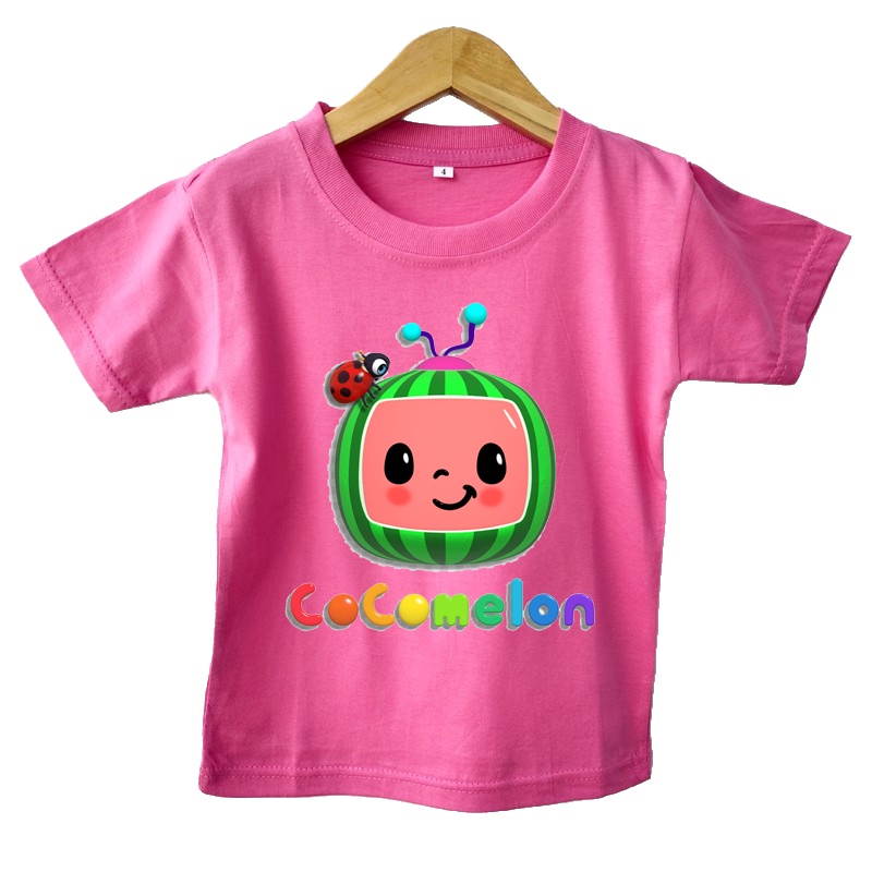 Baju kaos anak COCOMELON 10 warna