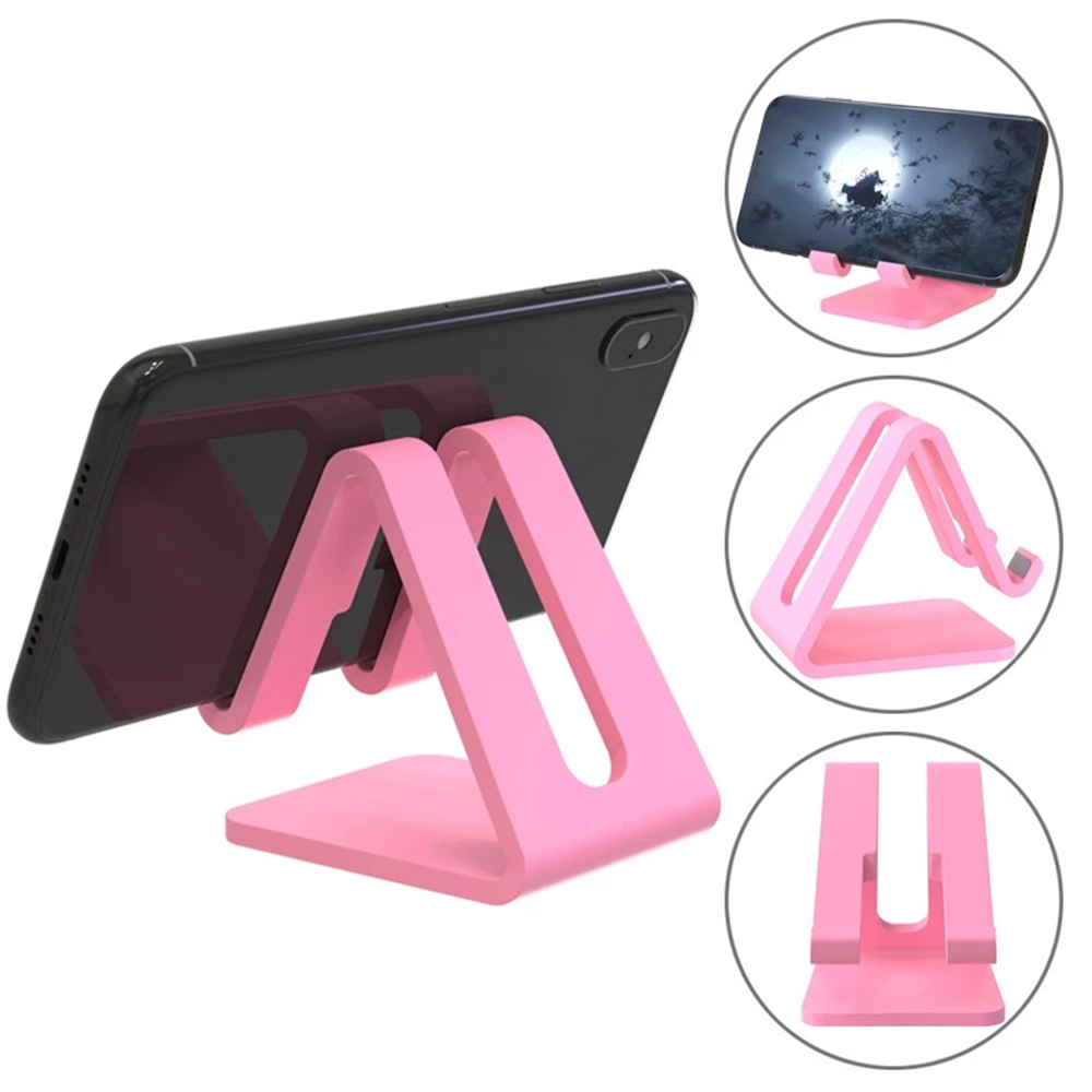 Lanfy Stand Holder / Dudukan Ponsel / Tablet Universal Bahan Plastik + Silikon Aneka Warna Anti Shock Tahan Lama