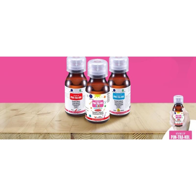 PIM -TRA - KOL 60 ML - PIMTRAKOL SIRUP ANAK BATUK PILEK DEMAM