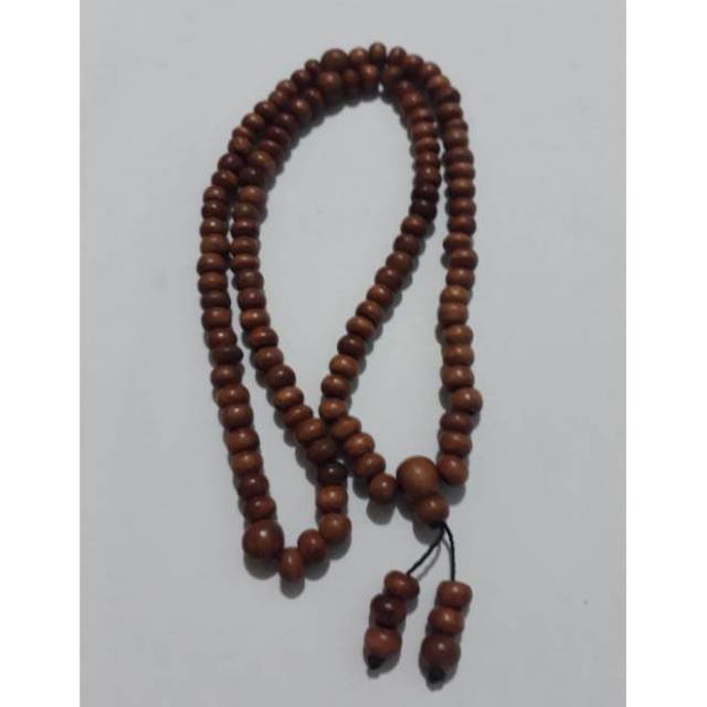 Tasbih/Kalung kayu coklat