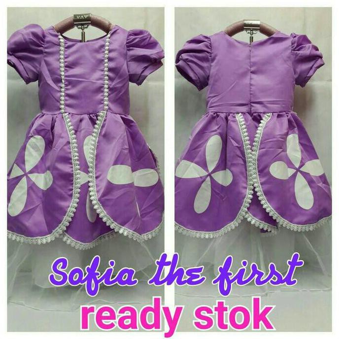 Termurah Kostum/Dress/Baju Sofia The First