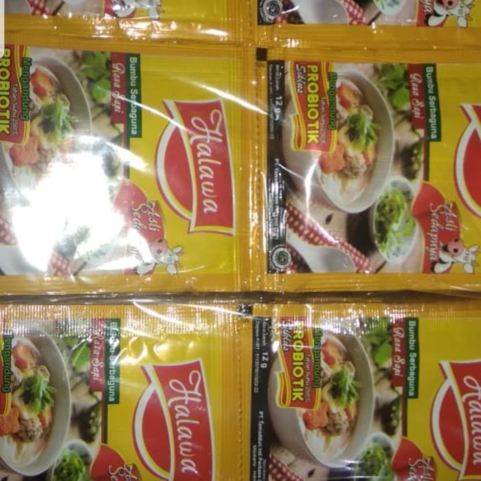 

v01vss Bumbu Halawa Penyedap Rasa Organik Isi 12 Saset Fsfs201
