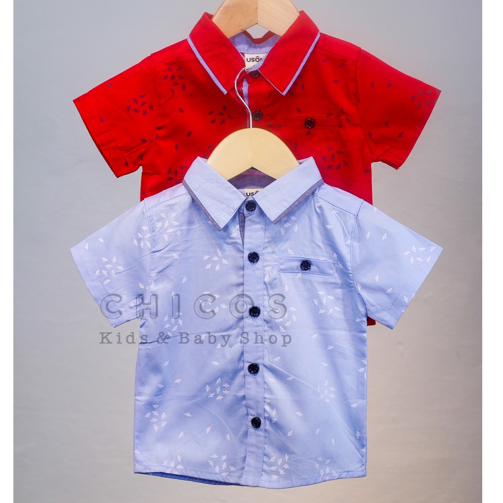 Kemeja Baby Tangan Pendek ( 1 tahun  ) USON #3041