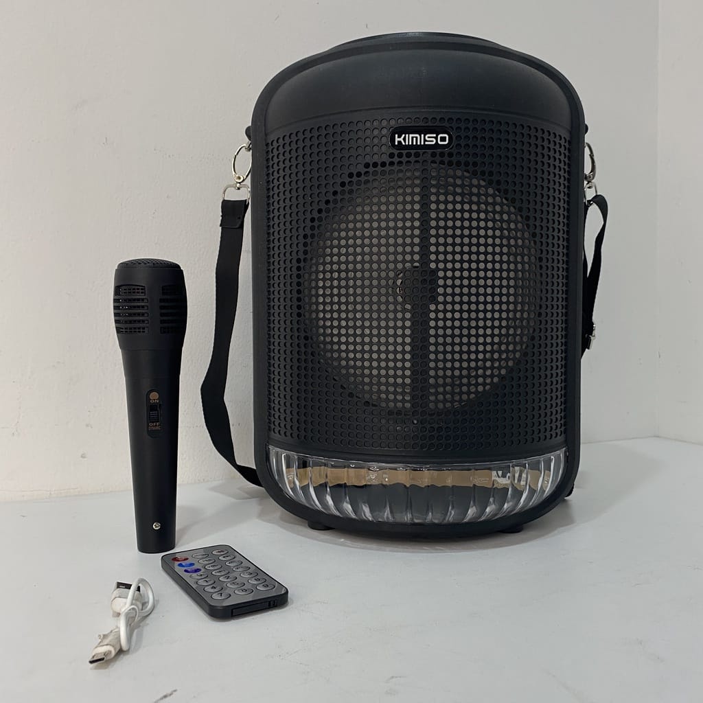 Speaker Bluetooth Kimiso Qs-4001 Free Mic Karaoke Plus remote