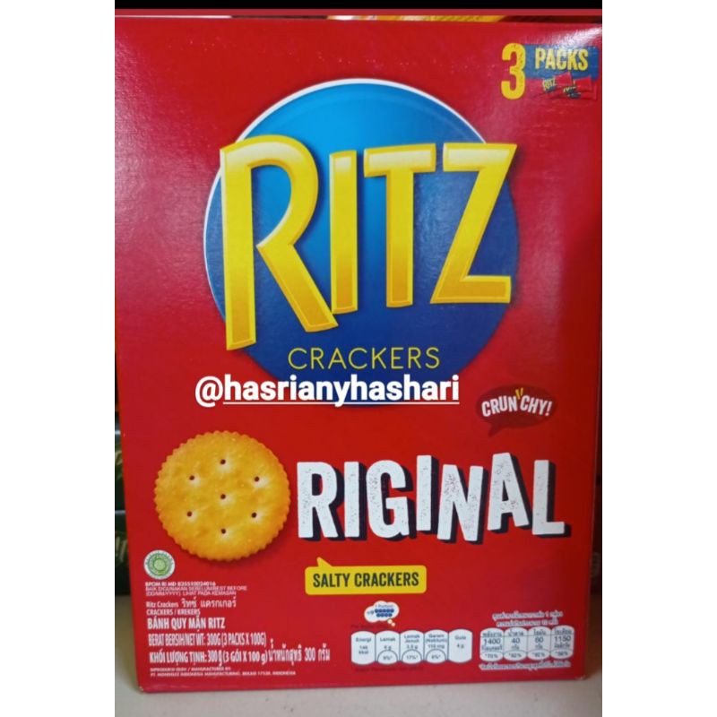 

Ritz crackers original