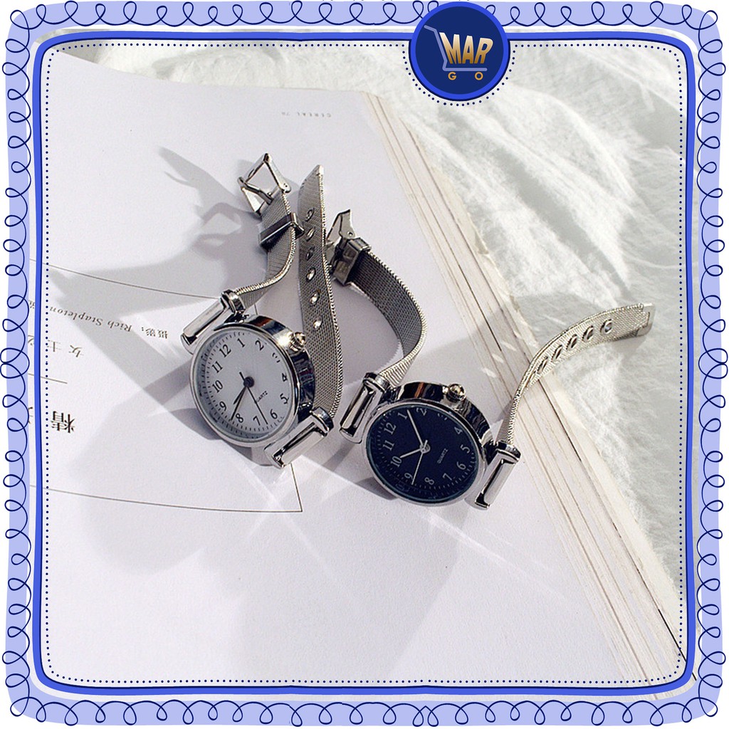 Jam Tangan Stainless Steel Jam Tangan Wanita Analog